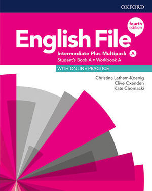 ENGLISH FILE INTERM PLUS MULTIPACK A SB + Online Prac + WB Key 4th E