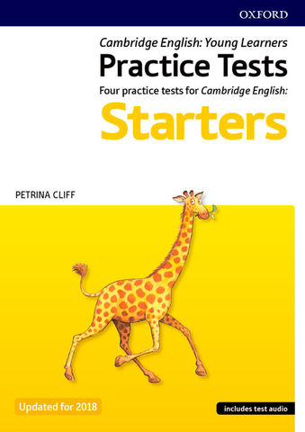 STARTERS PRE A1 4 PRACTICE TESTS  + Audio + Answers 2018