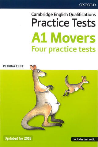 MOVERS A1 4 PRACTICE TESTS  + Audio + Answers 2018