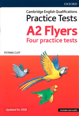 FLYERS A2 4 PRACTICE TESTS  + Audio + Answers 2018
