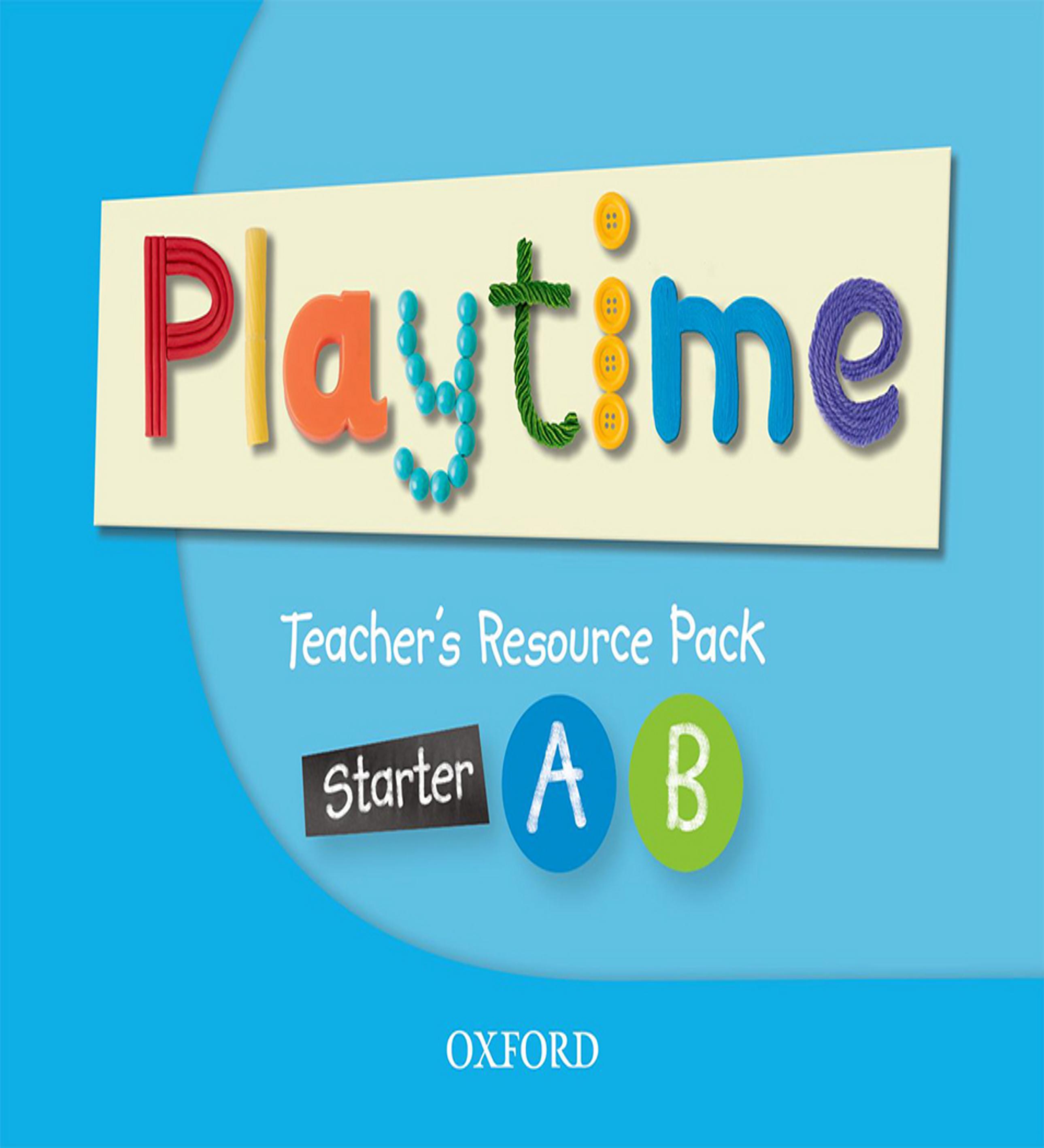 PLAYTIME STARTER A & B Teachers Resource Pack