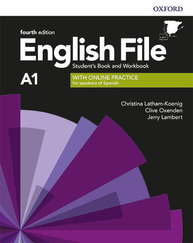 ENGLISH FILE A1 BEGINNER SB +  WB PACK with key 4th Ed