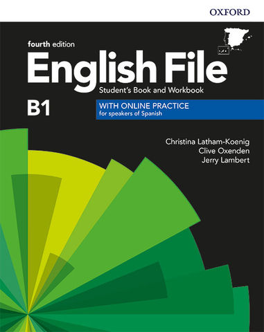 ENGLISH FILE B1 INTERMEDIATE SB +  WB PACK with key  4th Ed