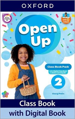 OPEN UP 2 Class Book Pack + Digital