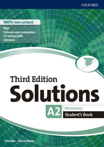 SOLUTIONS ELEMENTARY SB 3rd Ed