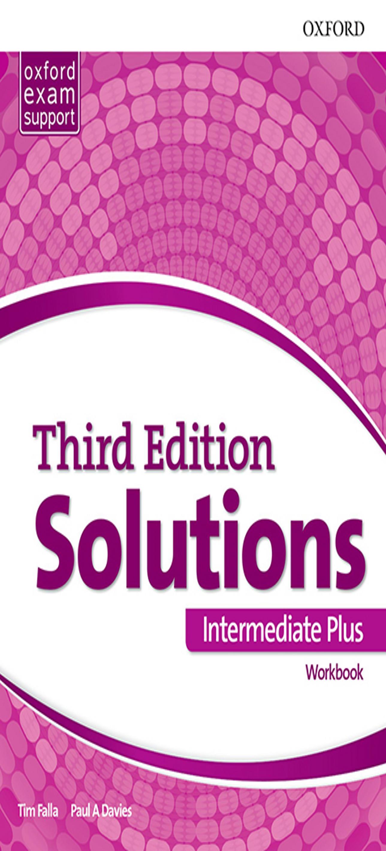 SOLUTIONS INTERMEDIATE PLUS WB B2 3 Ed
