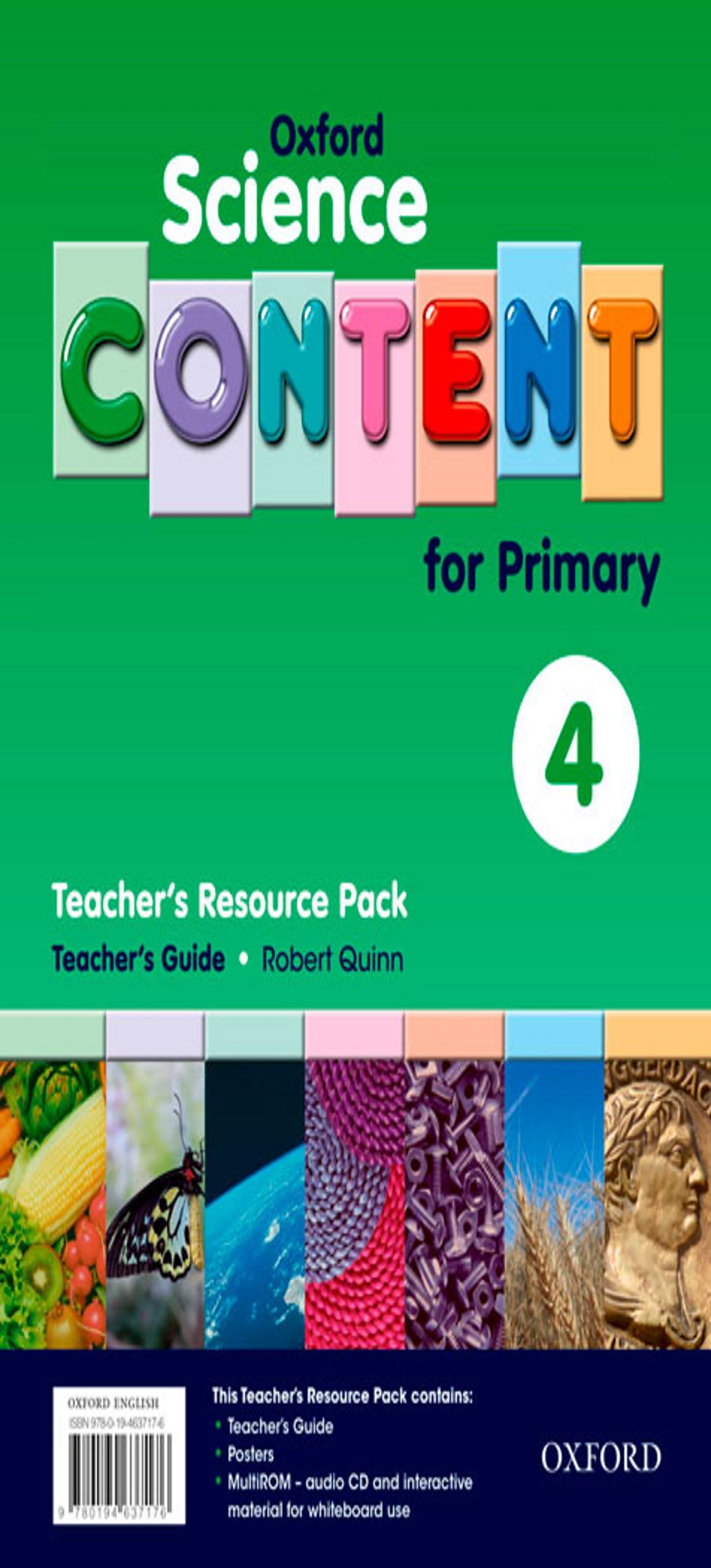 OXFORD SCIENCE CONTENT FOR PRIMARY 4 Teachers Resource Pack