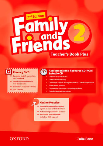 FAMILY AND FRIENDS TB Plus + CD + CD ROM 2nd Ed
