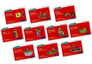 READ AND WRITE INC. PHONICS: RED DITTY BOOKS MIXED PACK OF 10