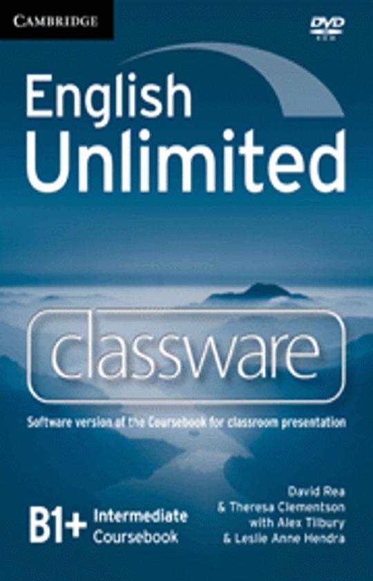 ENGLISH UNLIMITED B1+ INTERM CLASSWARE DVD ROM