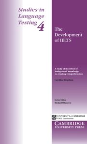 STUDIES IN LANGUAGE TESTING 4 - Development of IELTS