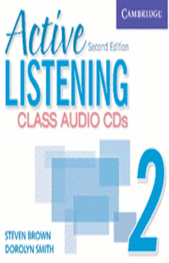 ACTIVE LISTENING 2nd Ed LEVEL 2 CLASS CDs (3) PRE - INT / American Eng