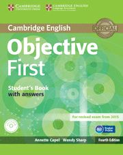 OBJECTIVE FIRST (FCE) SB answers + CD ROM 4th Ed Rev 2015