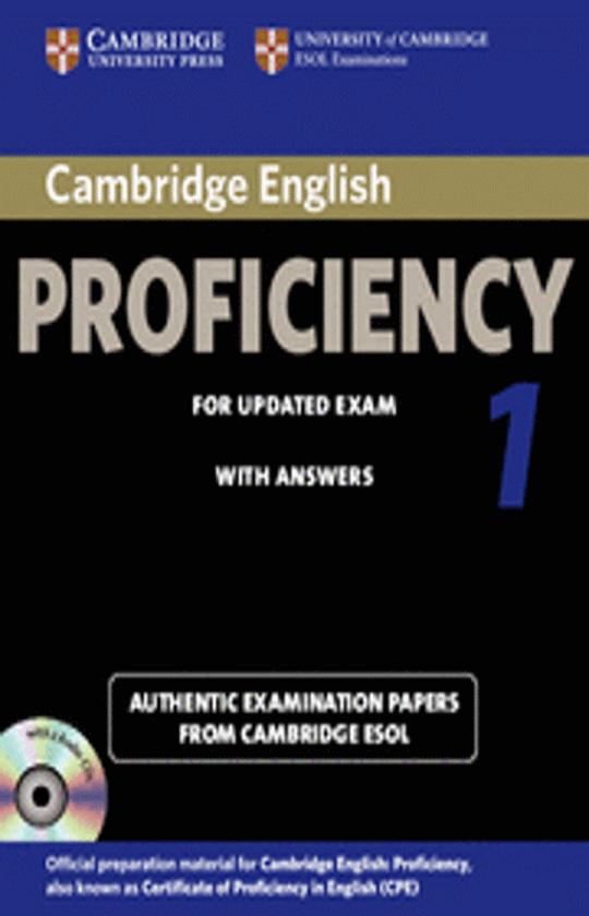 CAMB PROFICIENCY (CPE) 1 with answers + CD - Updated Exam 2013