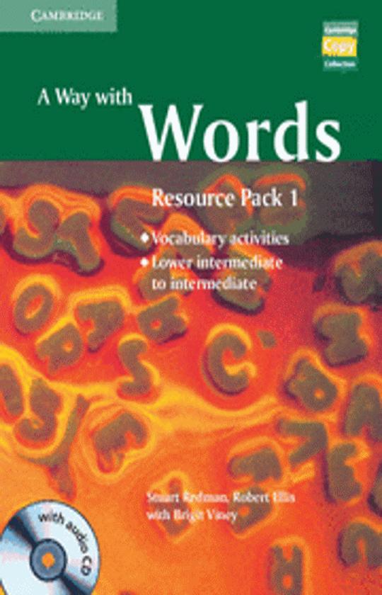 WAY WITH WORDS 1, A  + CD - Resource Pack Copy Collection
