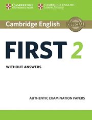 CAMBRIDGE FIRST (FCE) 2 SB Exam Papers - Upd Exa 2015