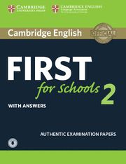 CAMB FIRST FOR SCHOOLS (FCE) 2 Self Study + Audio Exam Paper - Ed 2015