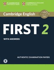 CAMBRIDGE FIRST (FCE) 2 Self Study + Audio  Exam Papers - Upd Exa 2015