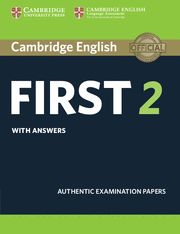 CAMBRIDGE FIRST (FCE) 2 SB with Answers Exam Papers - Upd Exa 2015