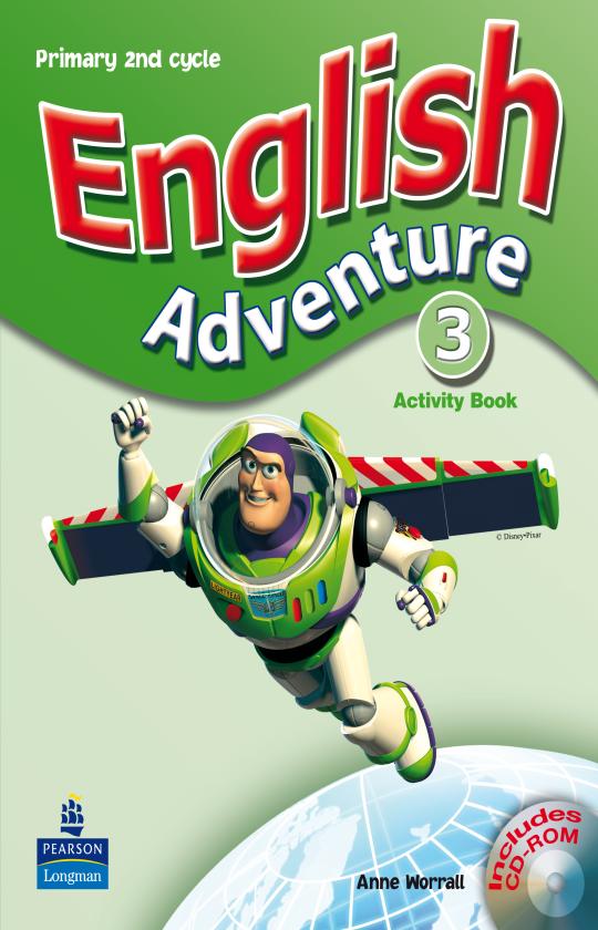 ENGLISH ADVENTURE 3 WB + Picture Dict + CD ROM
