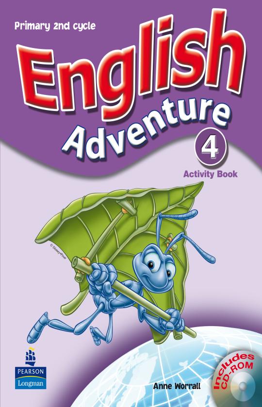 ENGLISH ADVENTURE 4 WB + Picture Dict + CD ROM