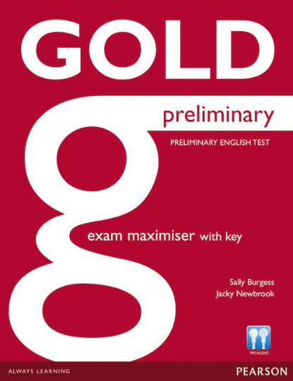 GOLD PRELIMINARY (PET) Maximiser with key
