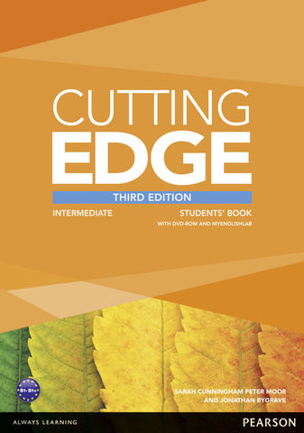 CUTTING EDGE INTERMEDIATE SB + DVD ROM + MyEnglish Lab 3rd Ed