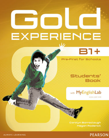 GOLD EXPERIENCE B1+  SB + DVD My English Lab