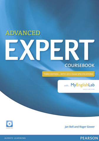 ADVANCED EXPERT (CAE) SB + CD + MyEnglishLab 3rd Ed Exam 2015