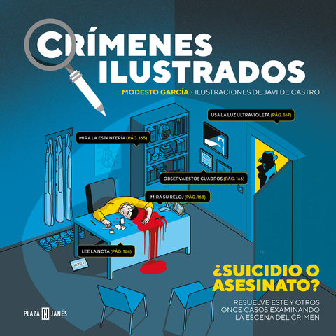 CRIMENES ILUSTRADOS SUICIDIO O ASESINATO