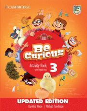 BE CURIOUS Level 3 Updated Activity Book+Home Booklet + Digital Pack