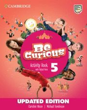 BE CURIOUS Level 5 Updated Activity Book+Home Booklet + Digital Pack