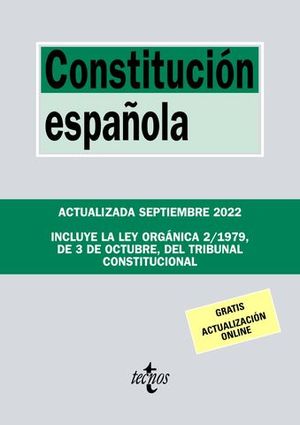 CONSTITUCION ESPAÑOLA , LA 2022