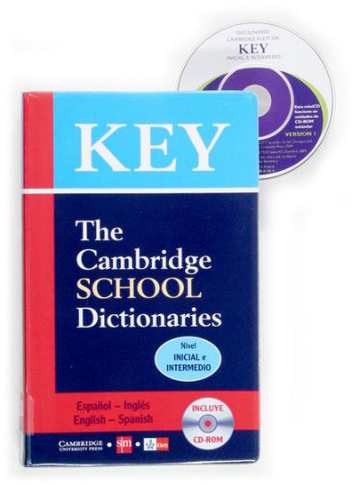 DICC KEY CAMBRIDGE SCHOOL INICIAL / INTERMEDIO Pack CD-ROM
