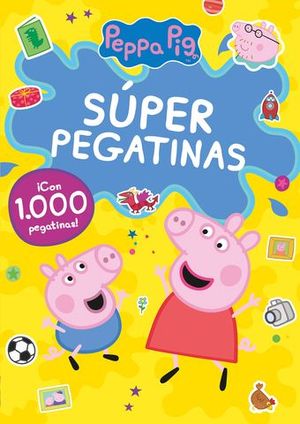 PEPPA PIG. SUPERPEGATINAS !con mas de 1000 pegatinas ¡