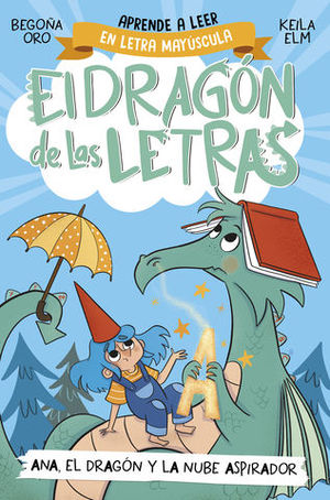 DRAGON DE LAS LETRAS nº1, EL ana, el dragon y la nube aspirador