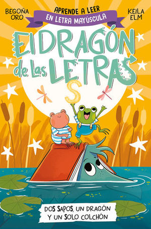 DRAGON DE LAS LETRAS nº4 dos sapos,un dragon y un solo colchon