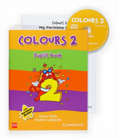 COLOURS 2 Pupil s Book with Portfolio Builder Pack CD-ROM