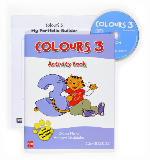 COLOURS 3 WB with Portfolio Builder Pack CD-ROM