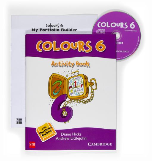 COLOURS 6 WB with Portfolio Builder Pack CD-ROM