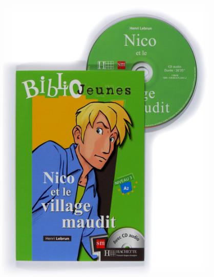 NICO ET LE VILLAGE MAUDIT + CD Niv.3  - Bibliojeunes A2