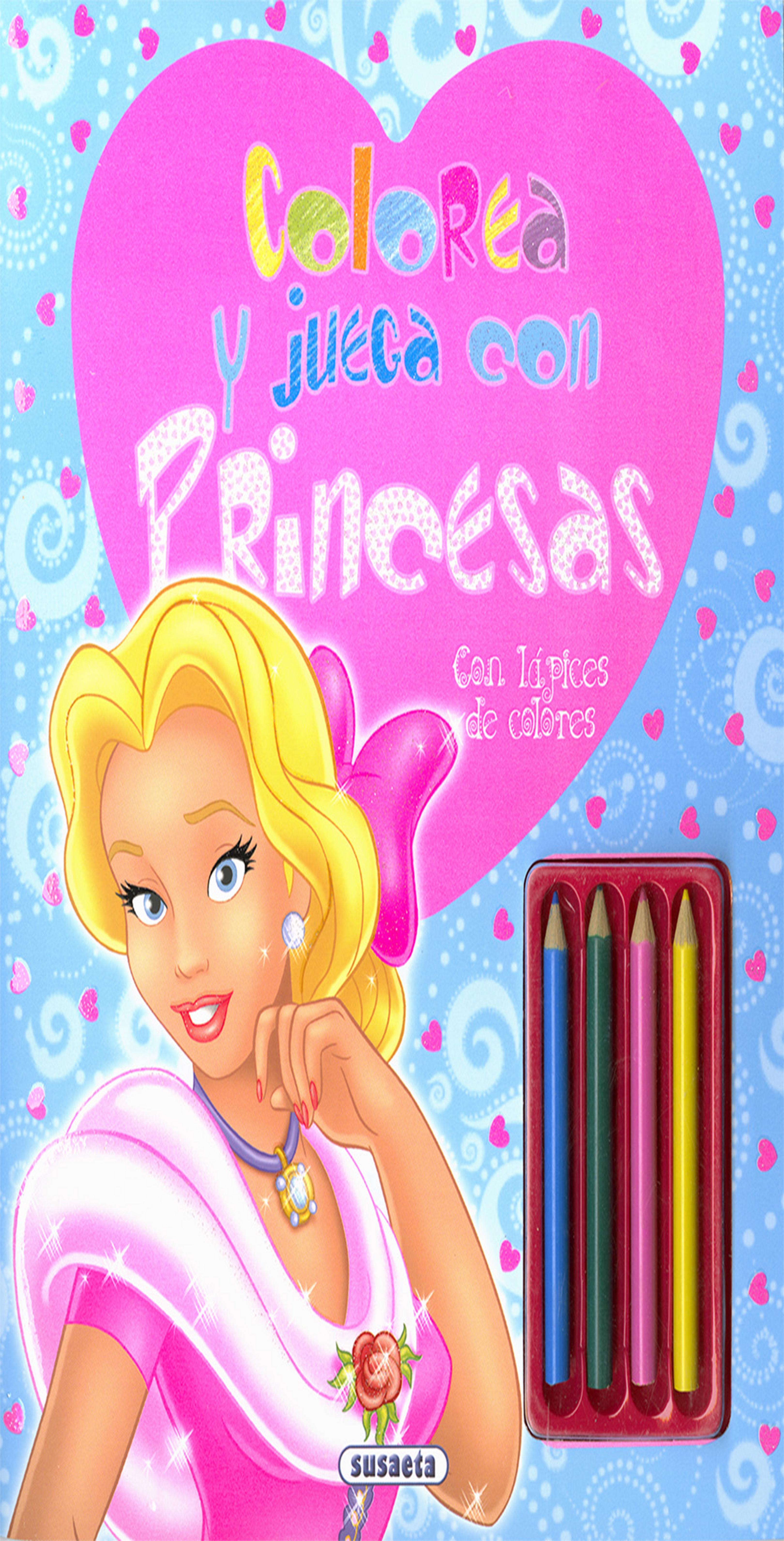 LAPICES - Colorea y Juega con Princesas