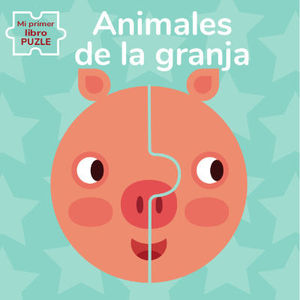 ANIMALES DE GRANJA mi primer libro de puzzle