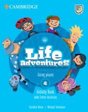 LIFE ADVENTURES 4 WB + Home Booklet + Online Activities