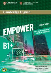 EMPOWER B1+  INTERM SB + Online Asse + WB Online - Engl Spanish Speake