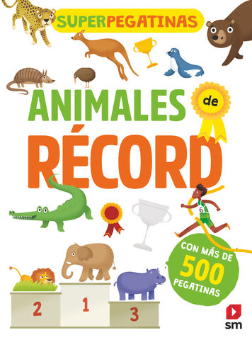 SUPERPEGATINAS ANIMALES DE RECORD (con mas 500 pegatinas)