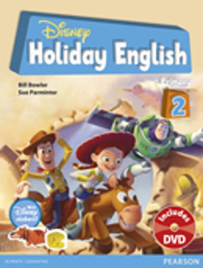 DISNEY HOLIDAY ENGLISH 2 PRIMARY + DVD