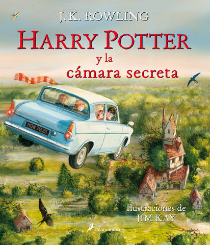 HARRY POTTER Nº2 y la camara secreta ilustrados